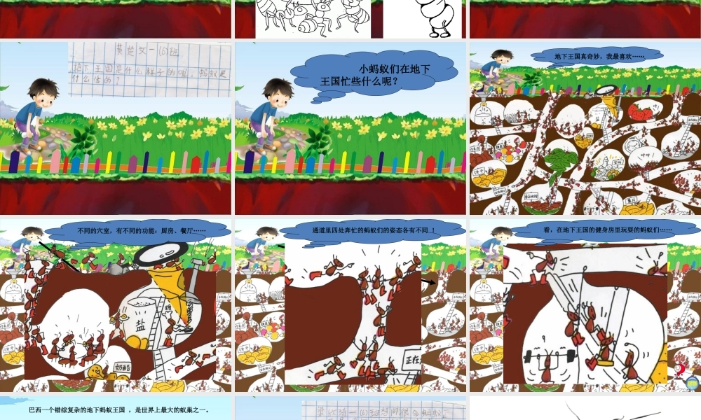 湘教小学美术一下《17地下王国 》PPT课件.ppt