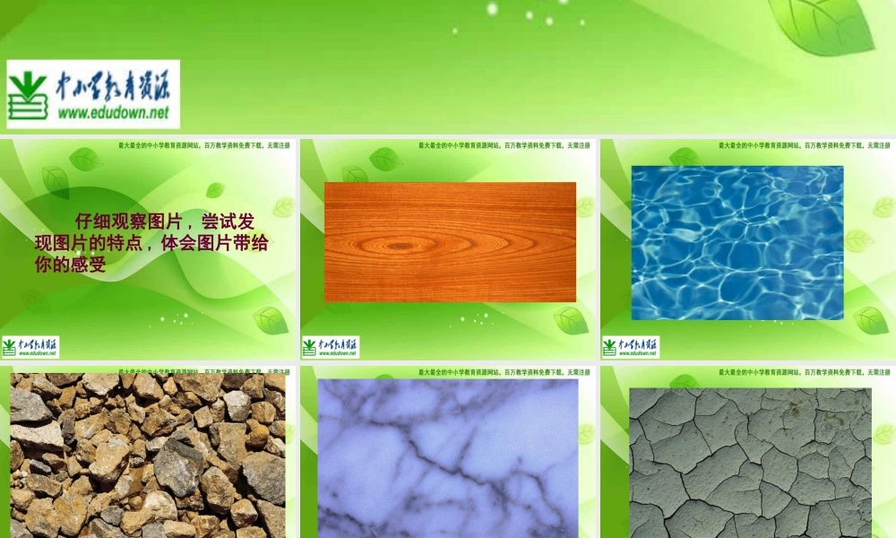 湘教小学美术六下《第10课 巧用肌理》PPT课件 (1) .ppt