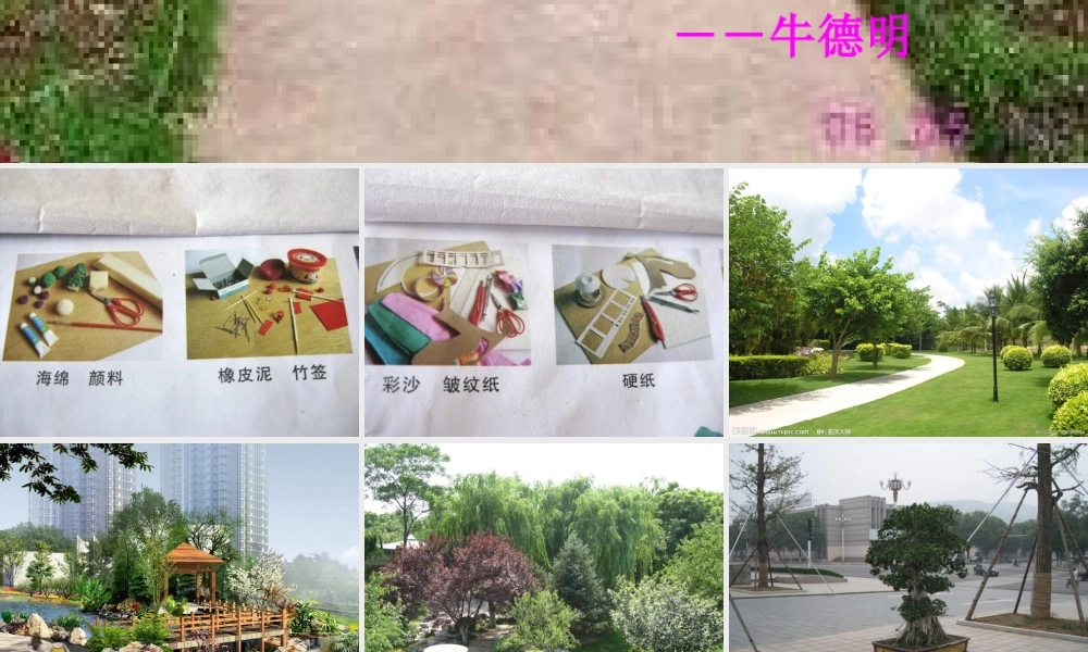 湘教小学美术六上《第7谭小小园艺师》PPT课件.ppt