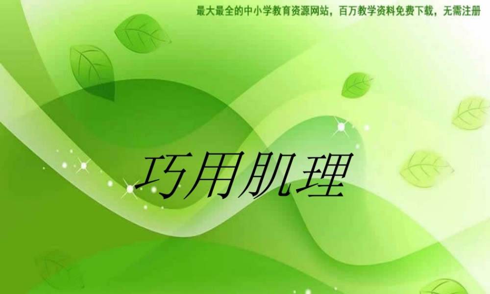 湘教小学美术六下《第10课 巧用肌理》PPT课件 (3) .ppt