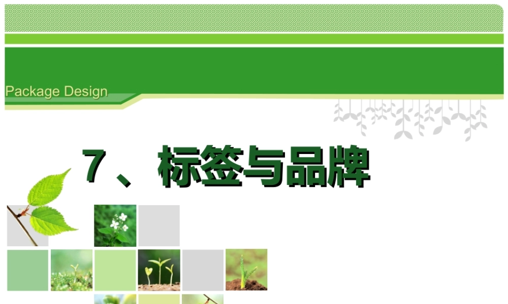 湘教小学美术六下《第7课 标签与品牌》PPT课件.ppt
