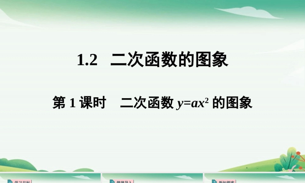 第1课时二次函数y=ax2的图象.pptx