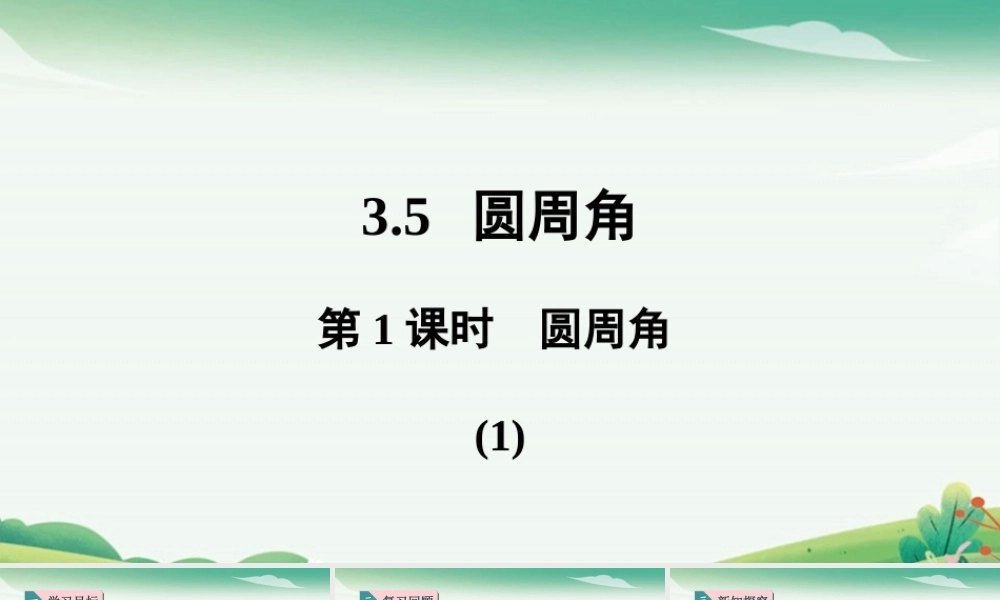 第1课时圆周角.pptx