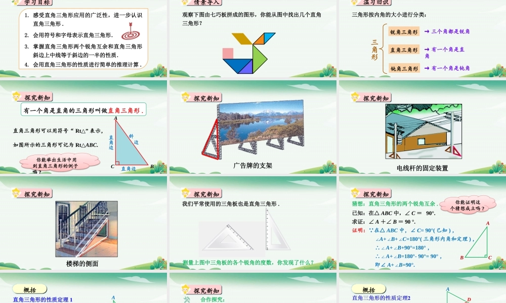 第1课时 直角三角形的性质.pptx