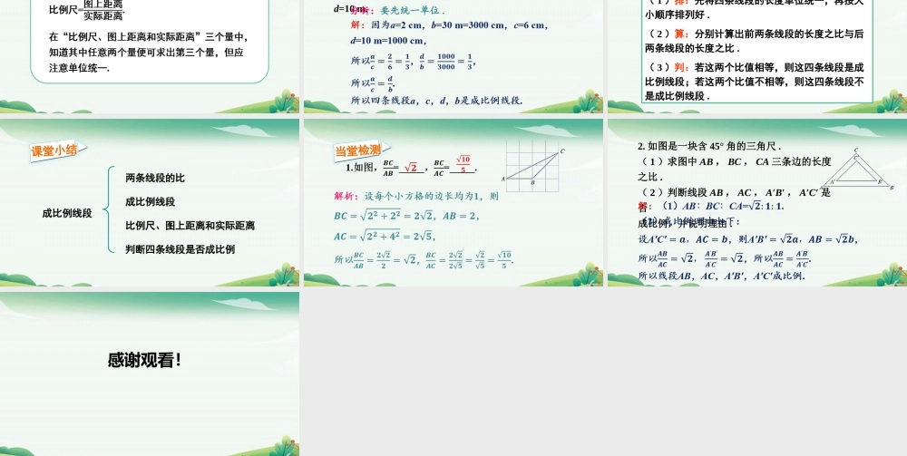第2课时 成比例线段.pptx