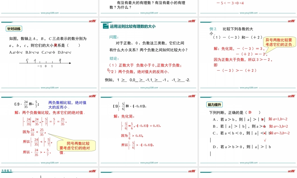 1.2.4 第2课时 有理数大小的比较.ppt