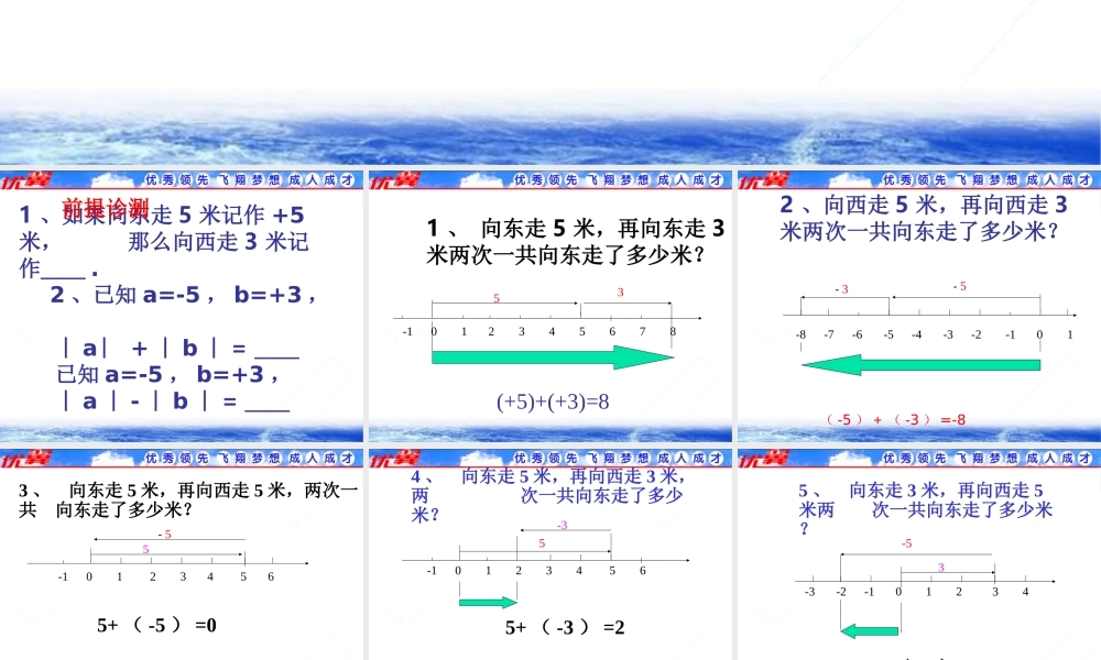 1.3.1 第1课时 有理数的加法法则3.ppt