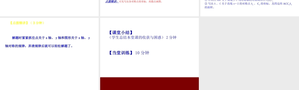 13.2第2课时 用坐标轴表示轴对称2.ppt