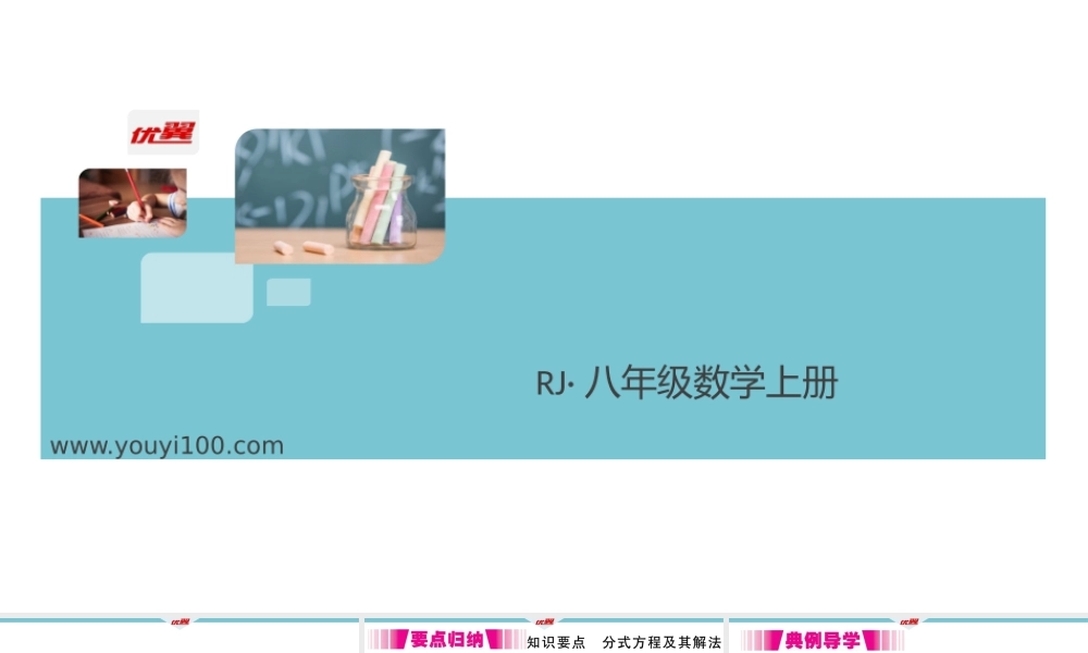 15.3第1课时分式方程及其解法.pptx