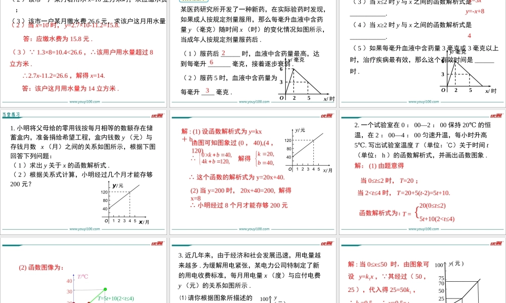 19.2.2 第4课时 一次函数与实际问题.ppt