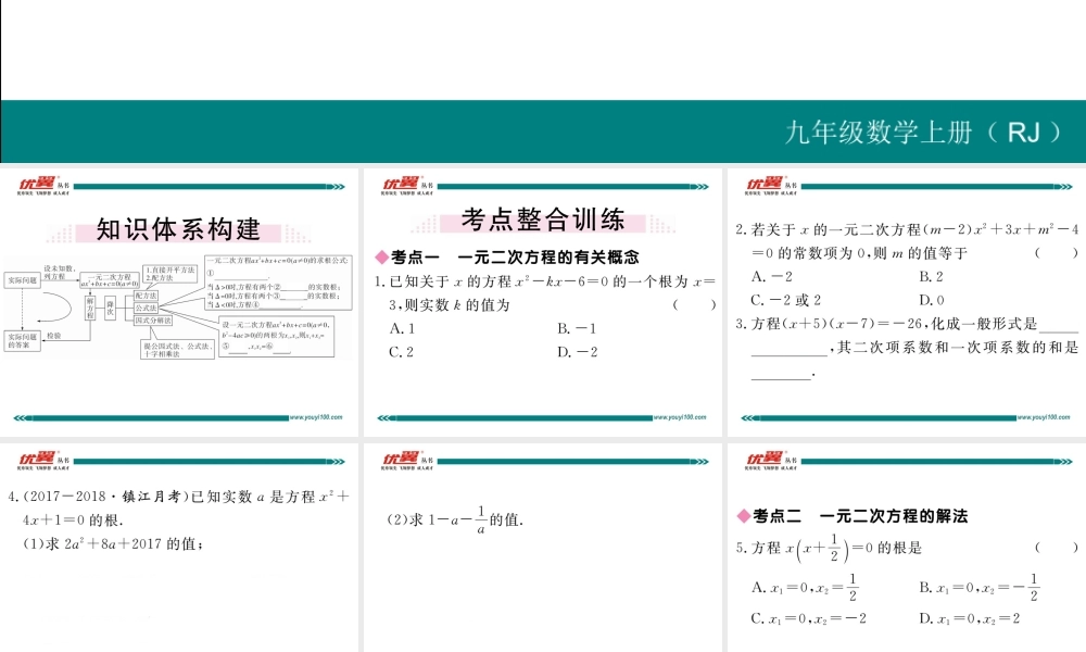 第二十一章 本章小结与复习.ppt
