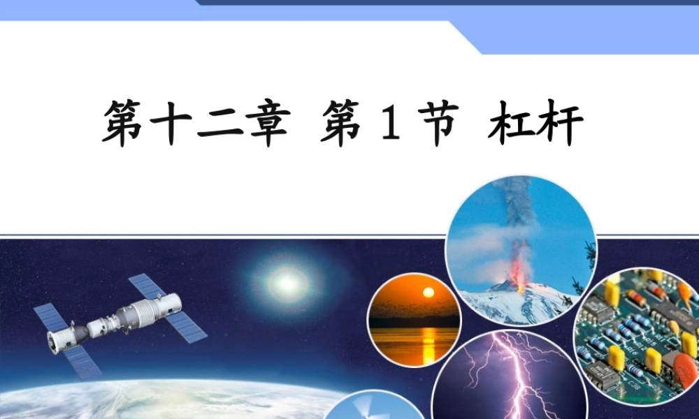 12.1杠杆.ppt