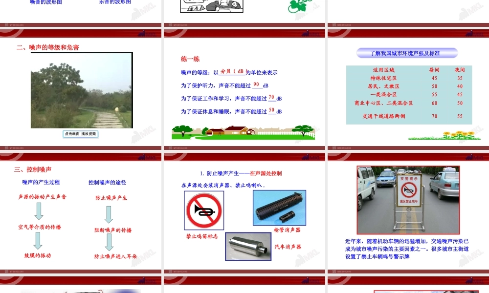 4.噪声的危害和控制.ppt