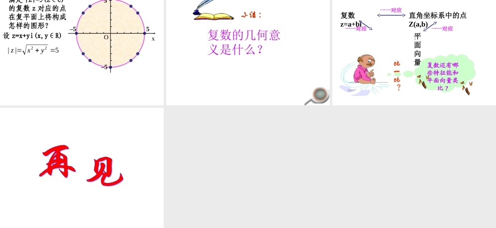 3.1.2《复数的几何意义》课件（新人教版选修1-2）.ppt