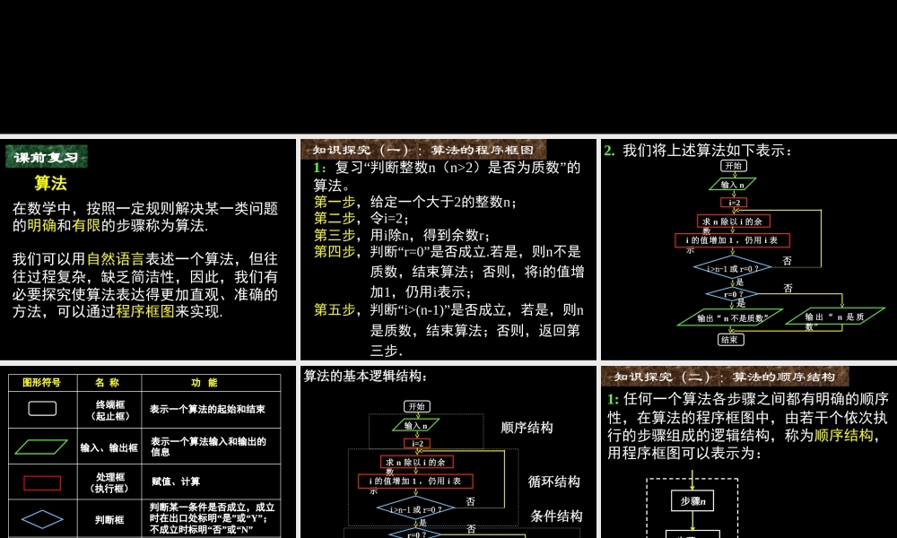 数学《1.1.2-1.1.3 程序框图(一、二)》.ppt