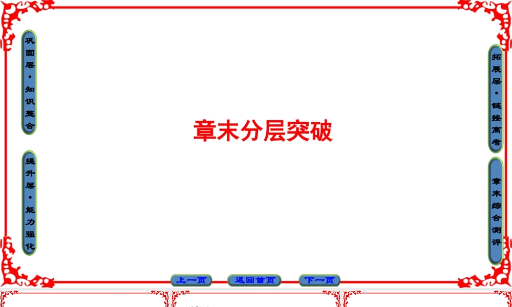高中数学人教A版（课件）必修四 第三章 三角恒等变换 章末分层突破3 .ppt