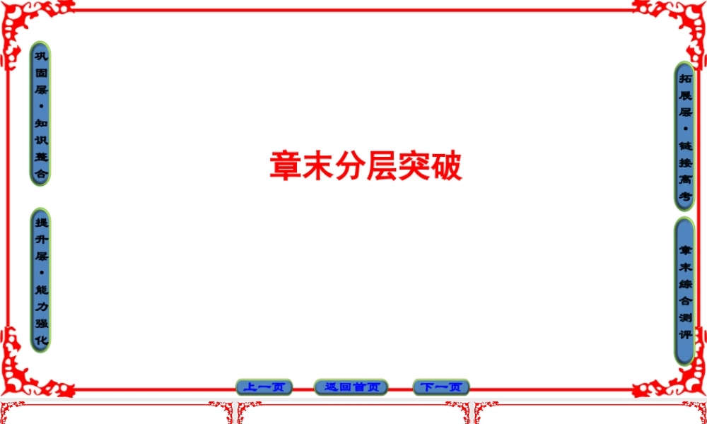 高中数学人教A版（课件）必修四 第二章 平面向量 章末分层突破2 .ppt