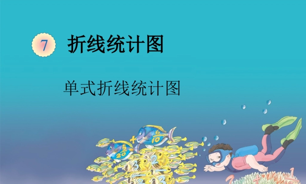 7.1单式折线统计图.ppt