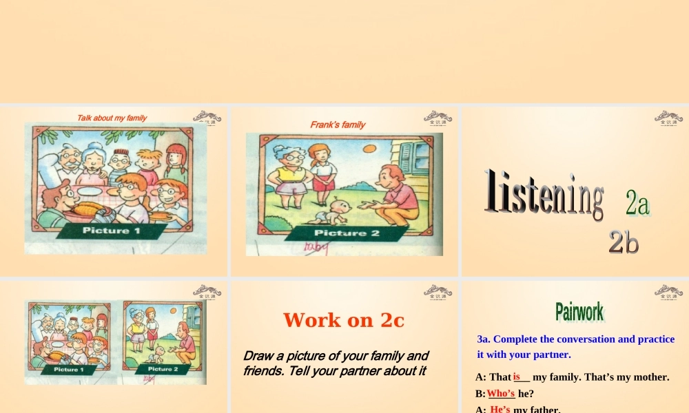 1【金识源】Unit 2 This is my sister（第4课时）课件.ppt