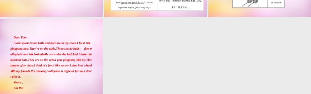 2【练闯考】Unit 5 Do you have a soccer ball同步作文导练课件.ppt