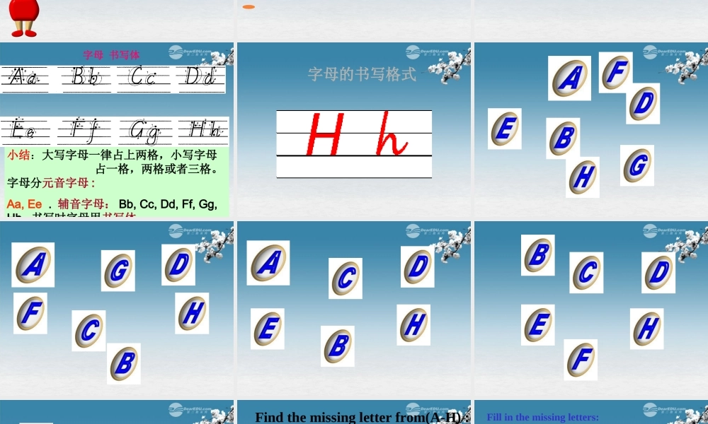 6【名师课件】Starter Unit 1 Good morning period 1课件.ppt