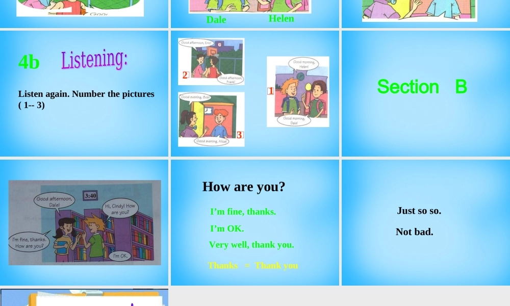 7【名师课件】Starters Unit 1 Good morning课件3.ppt