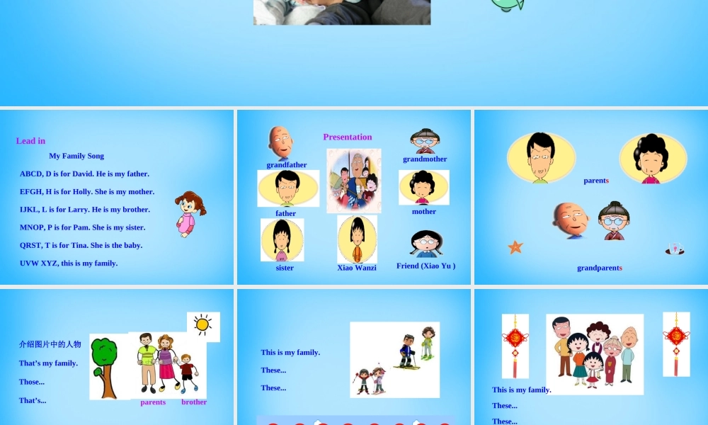 7【名师课件】Unit 2 This is my sister Section A课件2.ppt