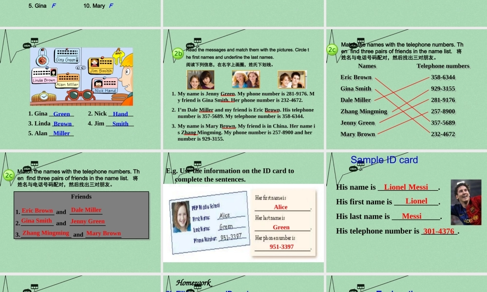 8【名师课件】《Unit 1 My name is Gina》课件4.ppt