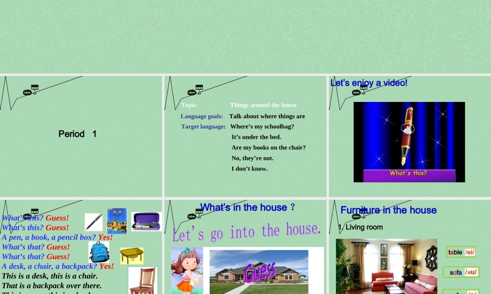 8【名师课件】《Unit 4 Where's my schoolbag》课件1.ppt