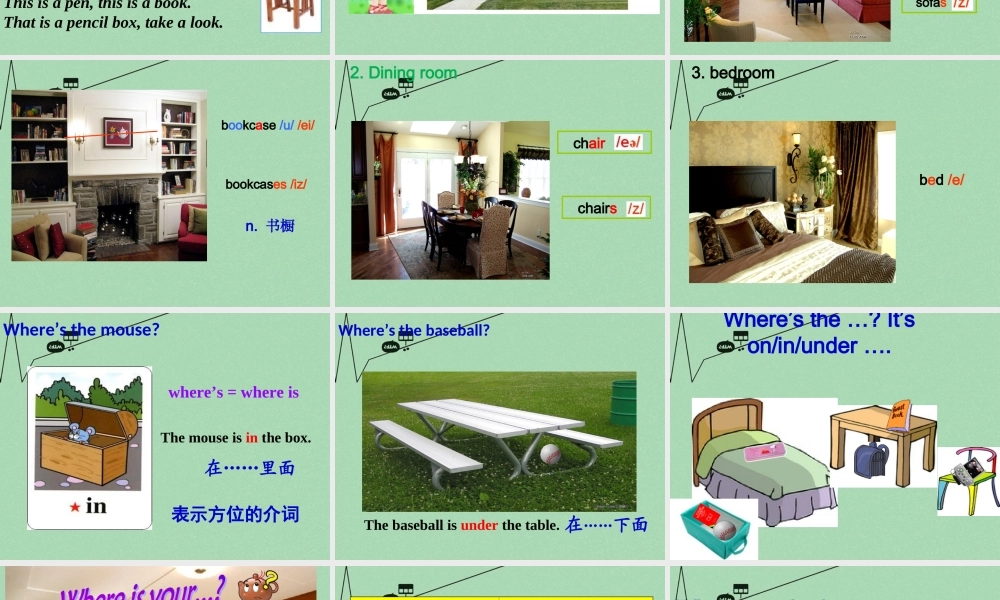 8【名师课件】《Unit 4 Where's my schoolbag》课件1.ppt