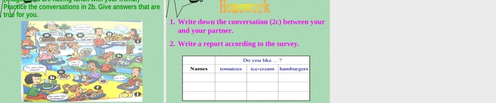 8【名师课件】《Unit 6 Do you like bananas》课件1.ppt