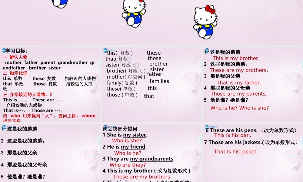 9【名师课件】Unit 2 This is my sister课件1.ppt