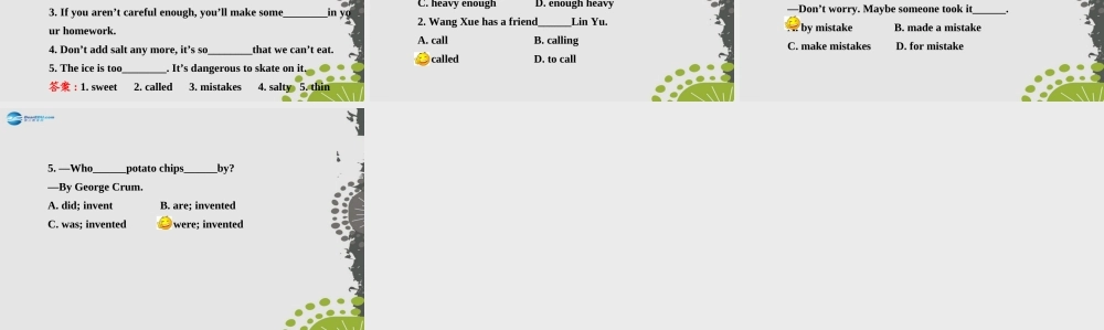 【世纪金榜】九年级英语全册 Unit 6 When was it invented？Section B（1a—1e）课件.ppt