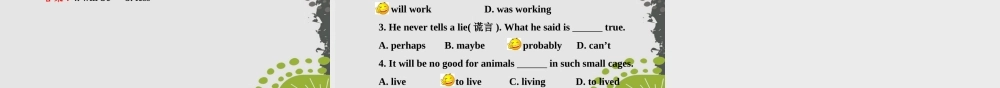 【世纪金榜】八年级英语上册 Unit 7 Will people have robots？Section B（3a—Self Check）课件.ppt