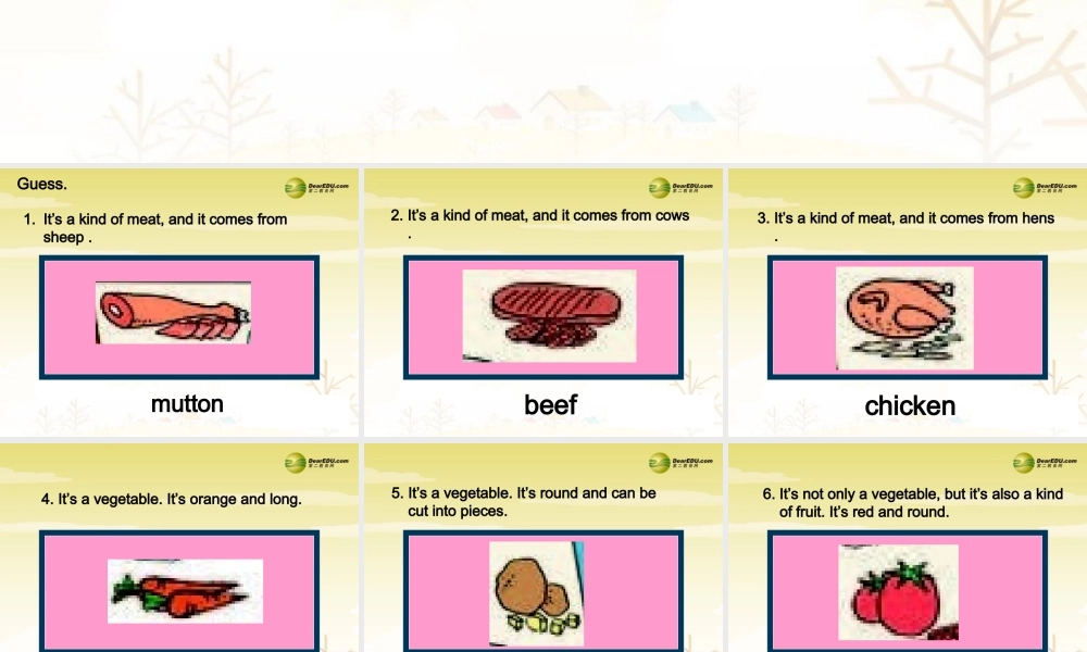 【吉林】 《Unit 10 I’d like some noodles》Section A课件.ppt