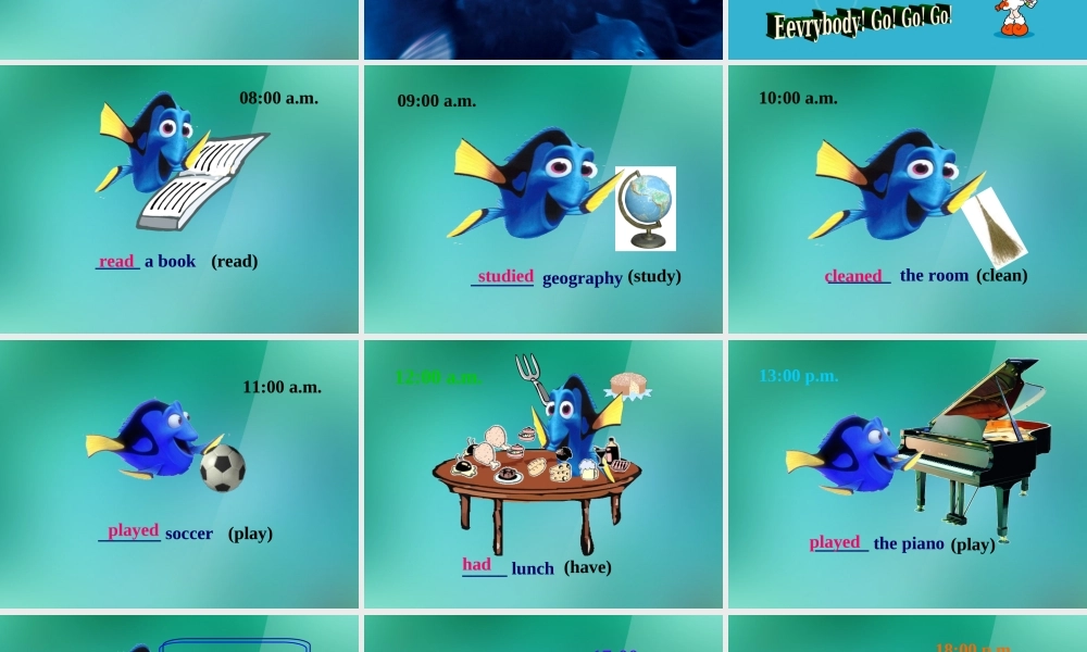 【名师精品】1 Unit 12 What did you do last weekend Section B-1 课件.ppt