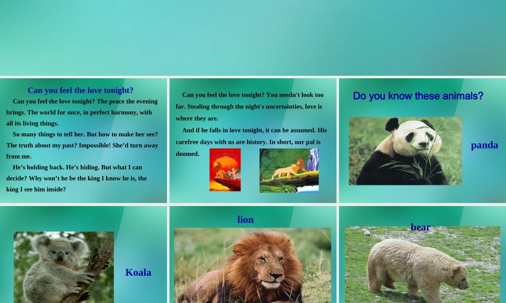 【名师精品】1 Unit 5 Why do you like pandas Section A 课件.ppt