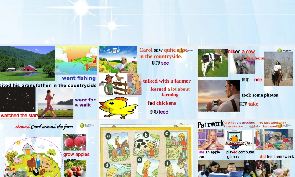 【名师精品】2 unit 11 How was your school trip？Revision课件.ppt