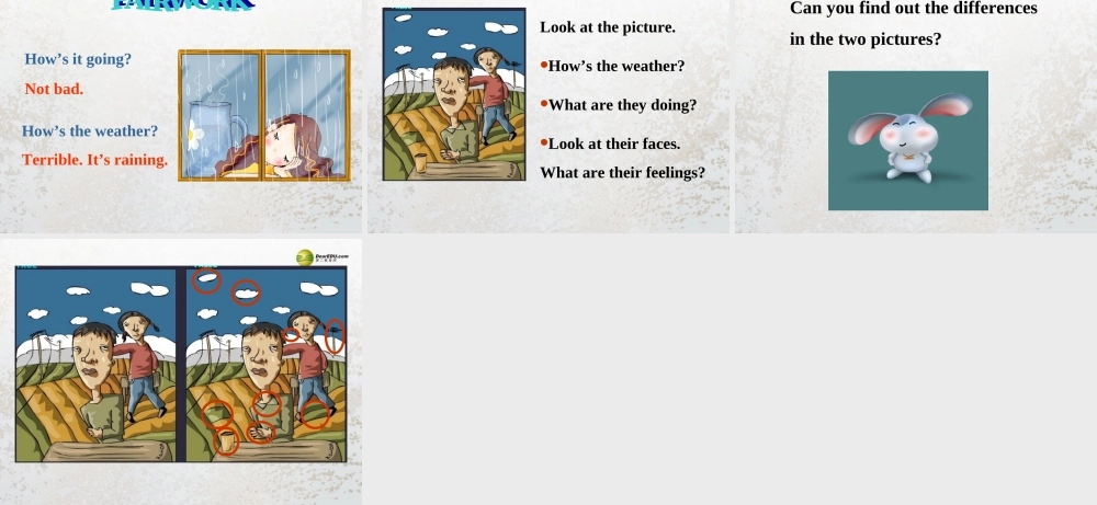 【名师精品】2 unit 7 It's raining! Section A(2d-3c)课件.ppt