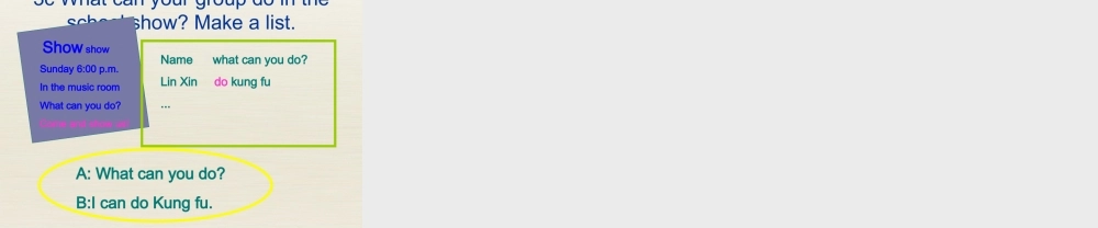 【名师精品】3 Unit 1 Can you play the guitar（第三课时）课件.ppt