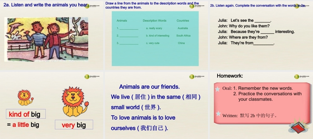 【名师精品】3 unit 5 Why do you like pandas（第一课时）课件.ppt