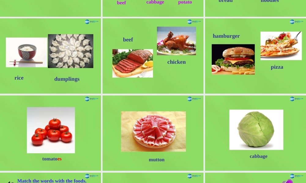 【名师精品】6 Unit 10 I’d like some noodles Section A 1课件.ppt