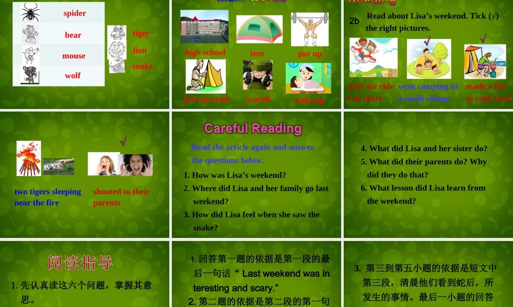 【名师精品】6 Unit 12 What did you do last weekend Section B课件.ppt