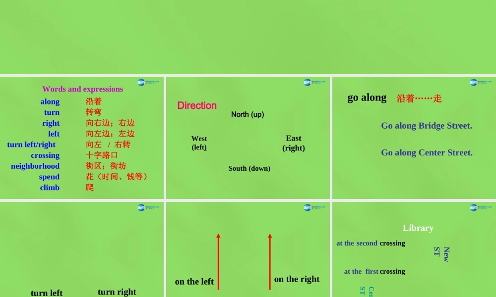 【名师精品】6 Unit 8 Is there a post office near here Period 3课件.ppt