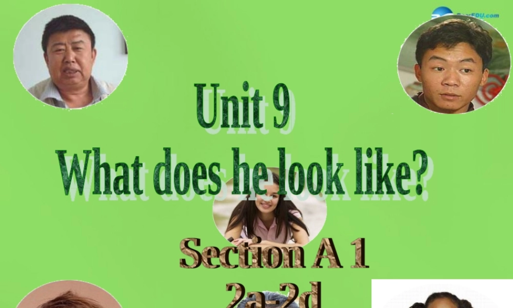 【名师精品】6 Unit 9 What does he look like Period 2课件.ppt