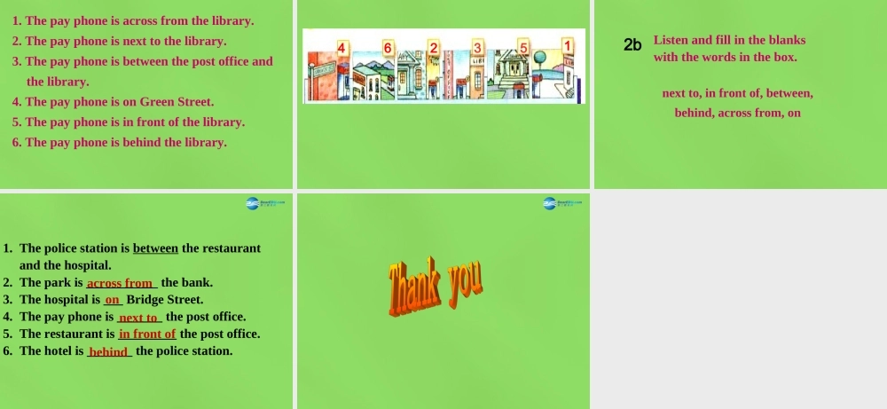 【名师精品】6 Unit 8 Is there a post office near here Period 1课件.ppt