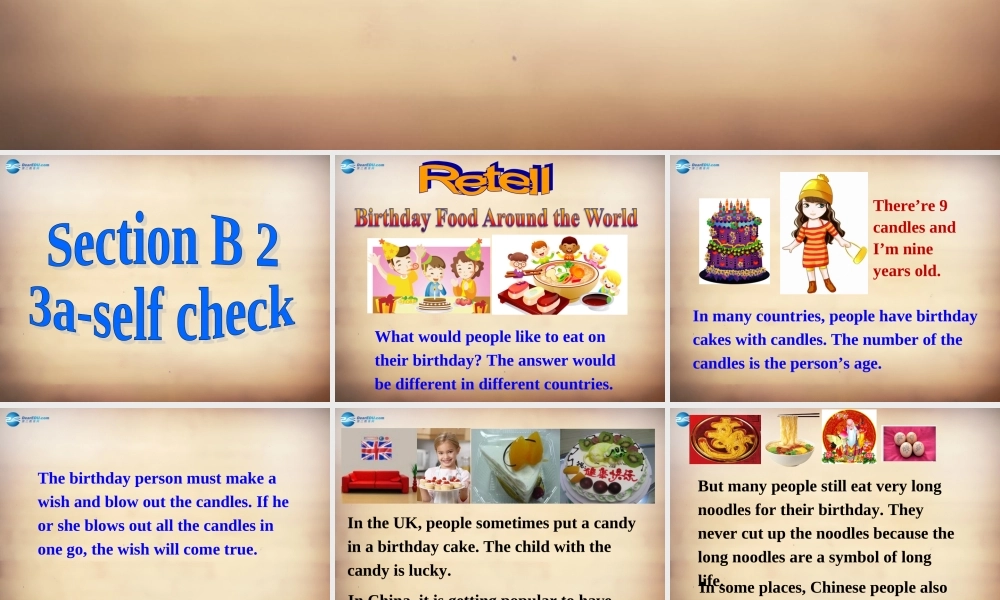 【名师精品】7Unit 10 I'd like some noodles Section B课件2.ppt