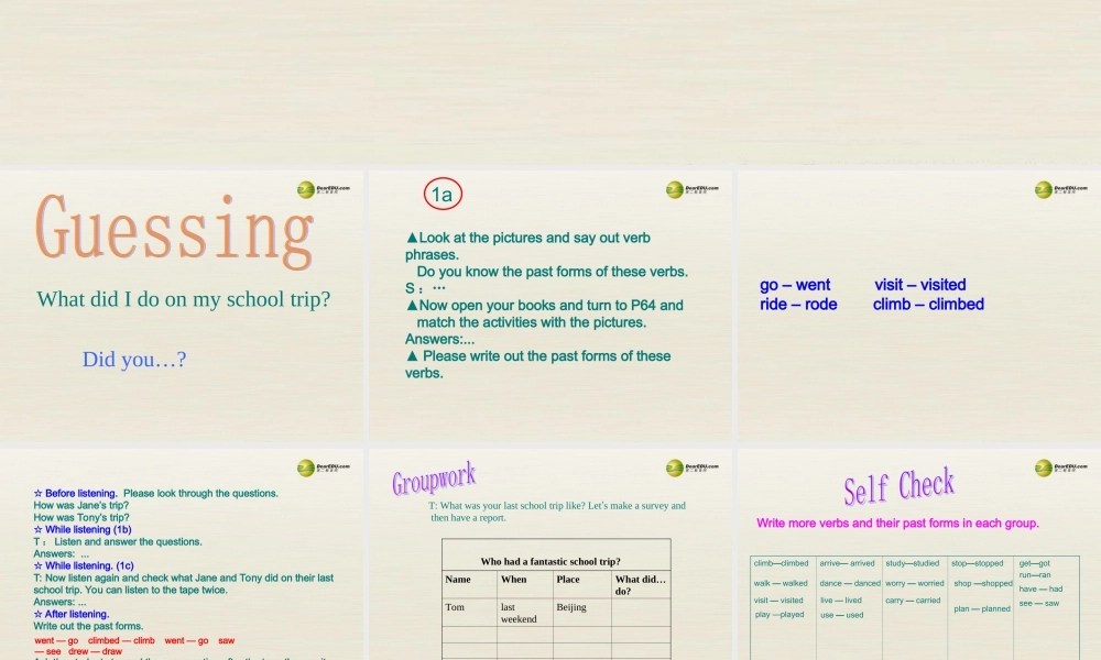 【名校精品】 2Unit 11 How was your school trip Period课件3.ppt