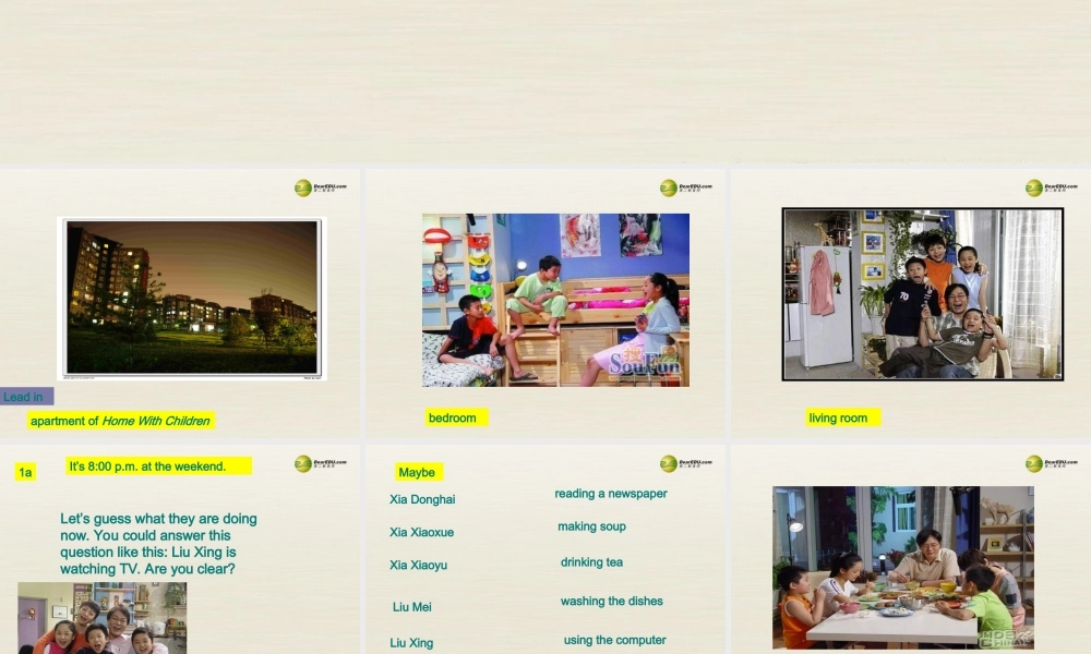 【名校精品】 2Unit 6 I'm watching TVPeriod课件1.ppt