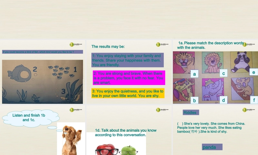 【名校精品】 2Unit 5 Why do you like pandasPeriod课件3.ppt